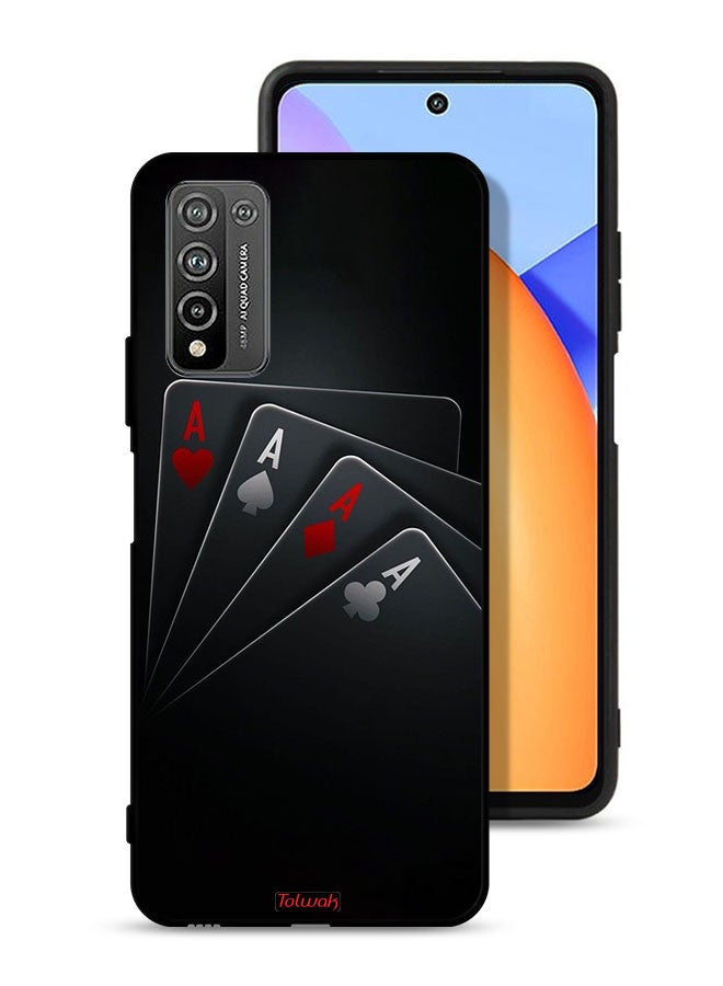 Tolwak Honor 10X Lite Protective Case Cover Cards A  - Image 1
