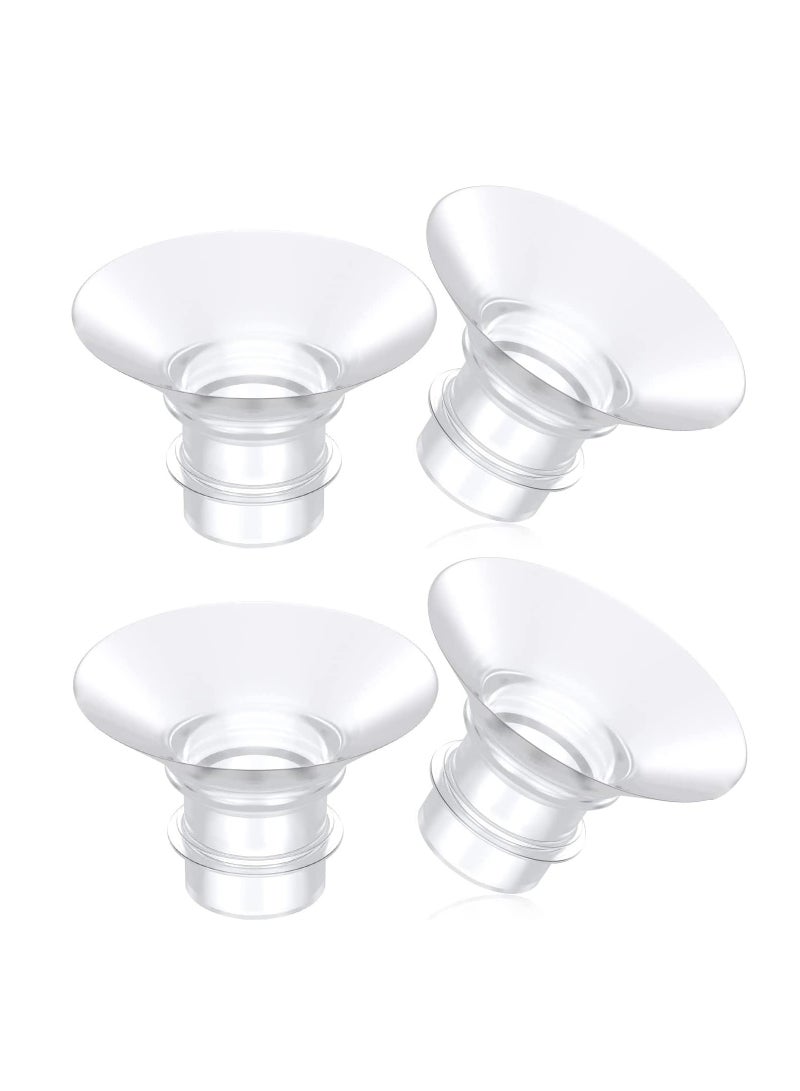 Breast Pump Accessory for S9 Pro S12 Pro Breast Pump Pump Parts Replace Wearable Breast Pump Shield to Reduce 24mm Down to 15mm 17mm 19mm 21mm 4 Pack - Image 1