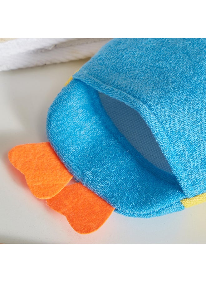 Home Box - Owl Shaped Bath Glove 16 x 21 cm - Image 1