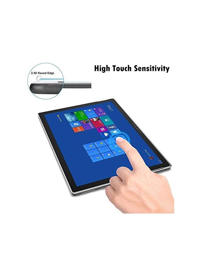 Zaboon - 2 Pack Screen Protector For Surface Pro 7 Surface Pro 6 Surface Pro 5Th Gen Surface Pro 4 Tempered Glass With Surface Pen Compatible Scratch Resistant High Sensitivity - Image 1
