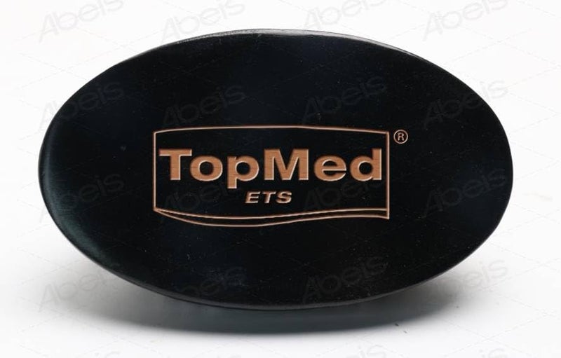 TOPMED ETS Portable Black Soft Bristle Hair Beard Brush - Image 2