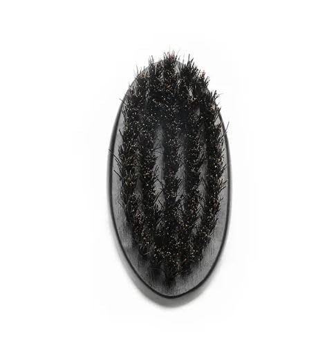 TOPMED ETS Portable Black Soft Bristle Hair Beard Brush - Image 4