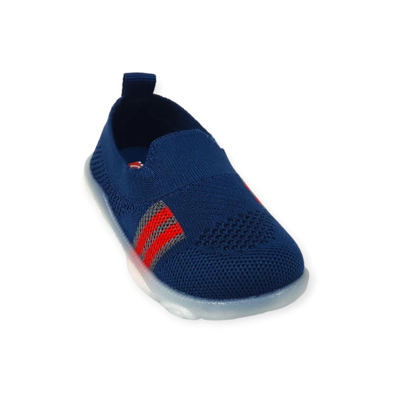 Coolz Kids Knitted First Walking Shoes with Light Led-01 for Baby Boys and Baby Girls for 9-24 Months - Image 5