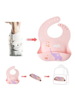 Muslin Tree Waterproof Silicone Baby Bib  - Image 4