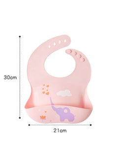 Muslin Tree Waterproof Silicone Baby Bib  - Image 2