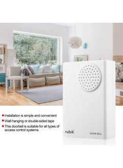 Rubik 12V Door Bell Wired Ding-Dong Doorbell Chime Works With All Type Access Control For Home And Office  - Image 3