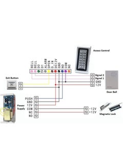 Rubik 12V Door Bell Wired Ding-Dong Doorbell Chime Works With All Type Access Control For Home And Office  - Image 5