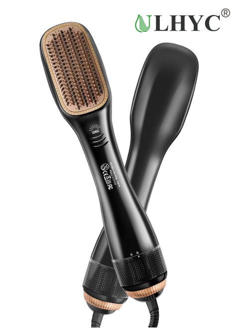 Multifunctional Hot Air Brush Straightening Brush Hair Dryer Brush Ceramic Dryer And Styler