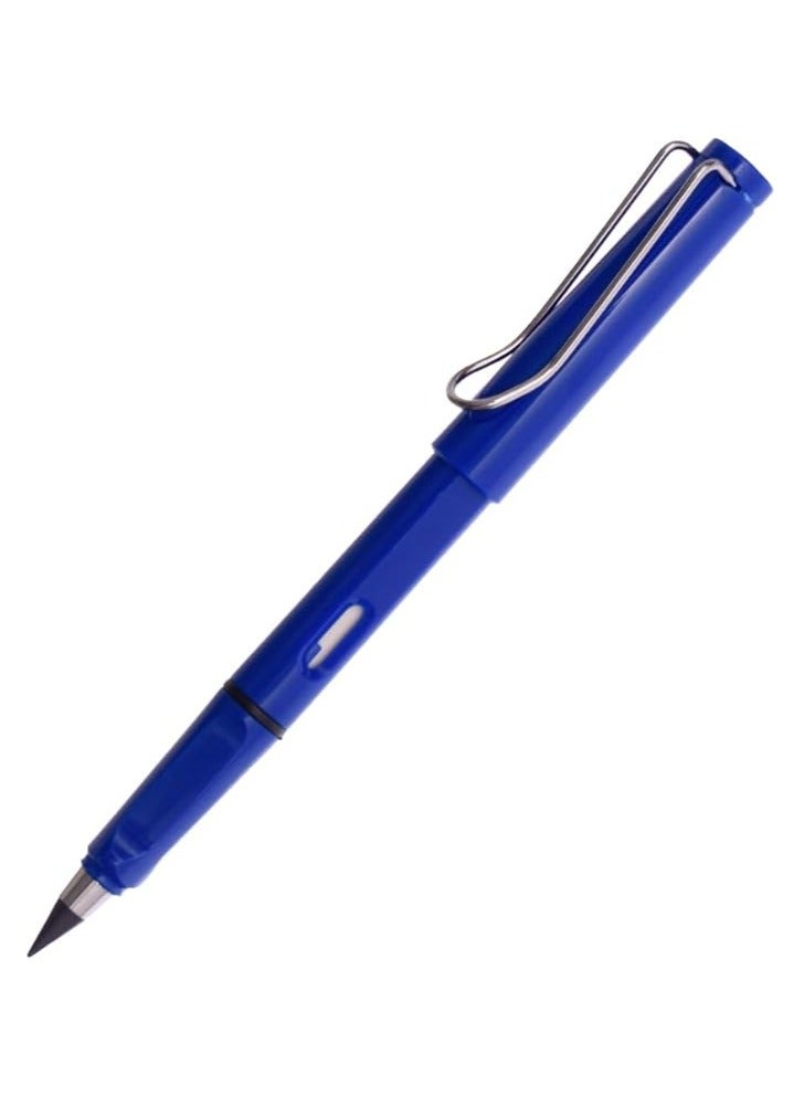 Maden Forever Lasting Pencil Endless Breakage and Sharpened for Writing and Drawing - Blue