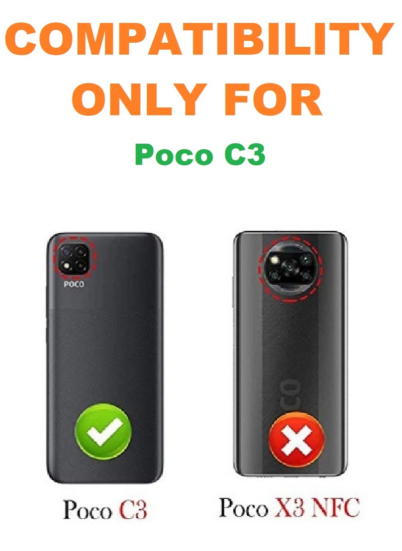 Super Tempered Glass Screen Protector Anti-Spy Privacy Designed For Xiaomi Poco C3 Full Screen Coverage And Bubble Free - Image 3