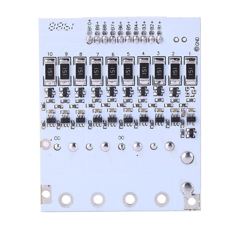 36V 40A Lithium Ion Battery Protection Board PCB for Cobalt Acid Ternary Batteries 17x12x3cm - Image 4