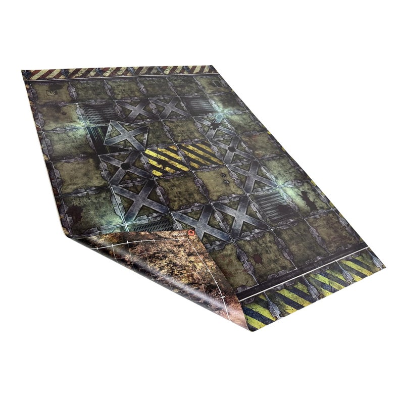 Lighter Creative DoubleSided Battle Mat Gridded WarGaming Mat for WH40K Kill Team 30 x 22606mm x 703mm Made of Synthetic Leather 11mm Thickness DoubleSided - Image 3