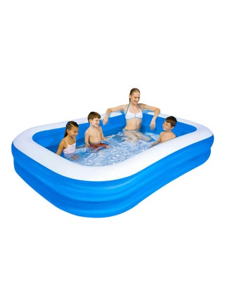 Giant Inflatable Kiddie Pool, Family and Kids Inflatable Rectangular Pool 2 meter Long (200 X 150 X 50)CM,Family Lounging Pool. - pzsku/ZE5E525C6AB569F2F8141Z/45/_/1686993234/d299907b-aa45-4644-9f4c-16a5da4fa535