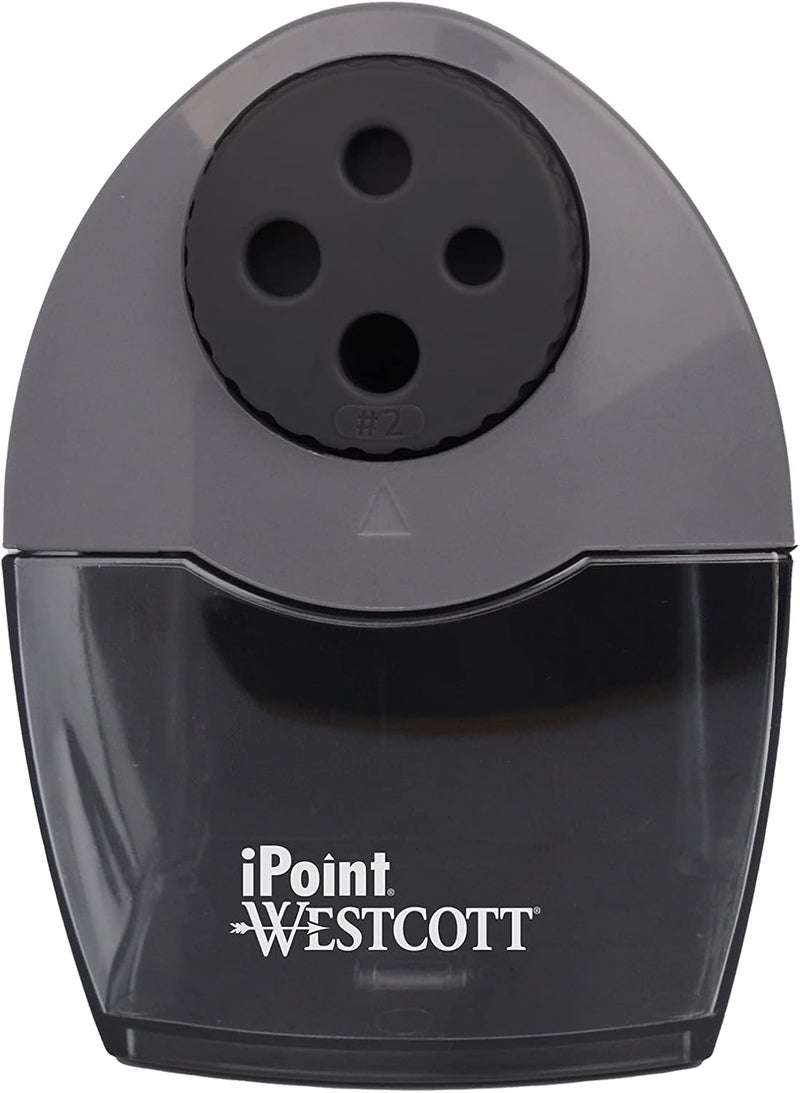 Westcott Compact Electric Multi Hole Horizontal Pencil Sharpener - Image 2