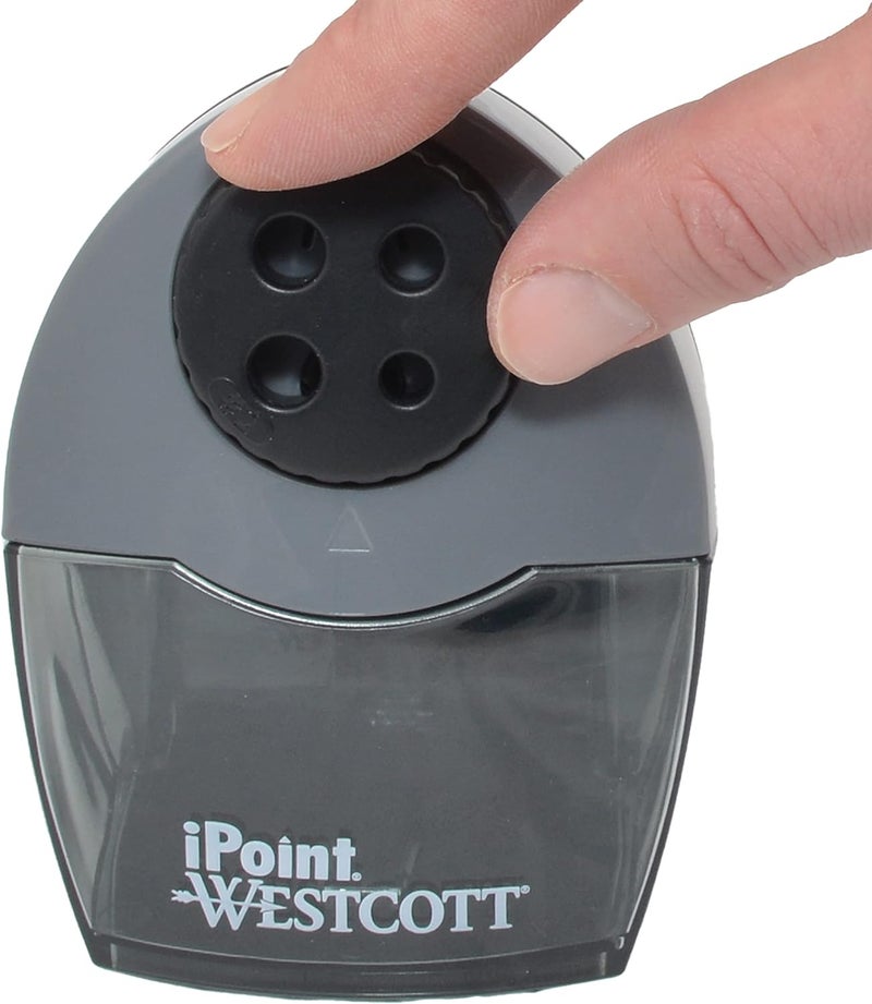 Westcott Compact Electric Multi Hole Horizontal Pencil Sharpener - Image 3