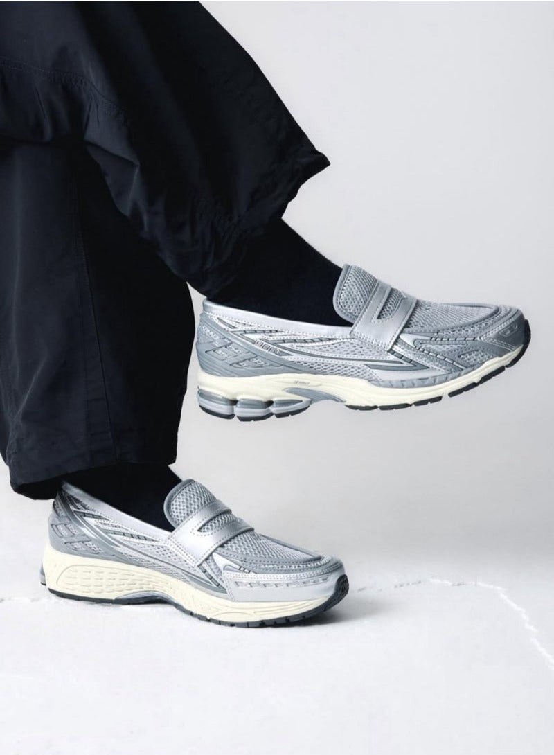 New Balance 1906L Vintage Casual Loafers/Slip-on Athlesiure Shoes Silvery/Gray For Women/Men/Students  - Image 3