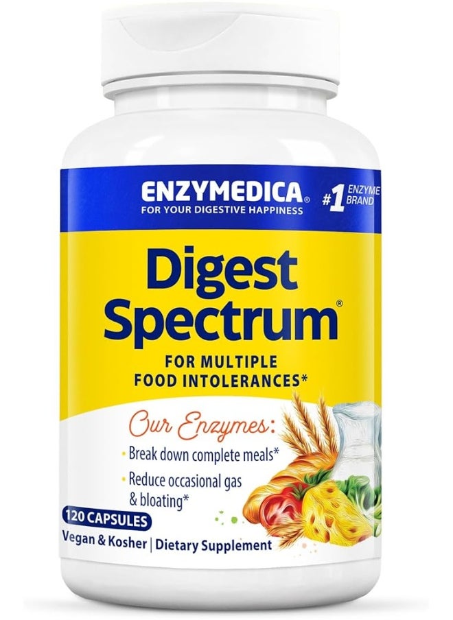 ENZYMEDICA Digest Spectrum 120 Capsules 