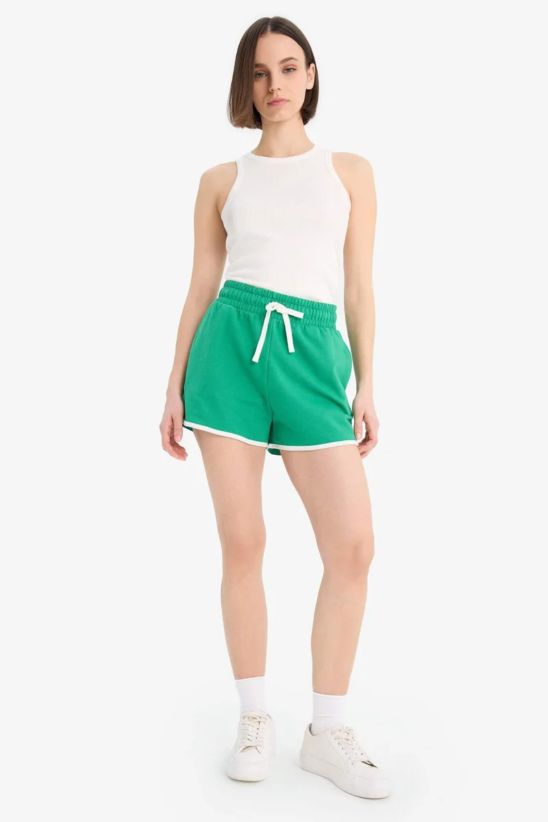 DeFacto Regular Fit Thick Sweatshirt Fabric Shorts