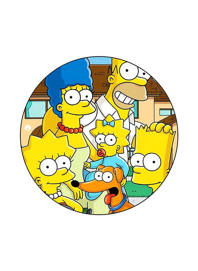 RKN The Simpsons Printed Mouse Pad Multicolor