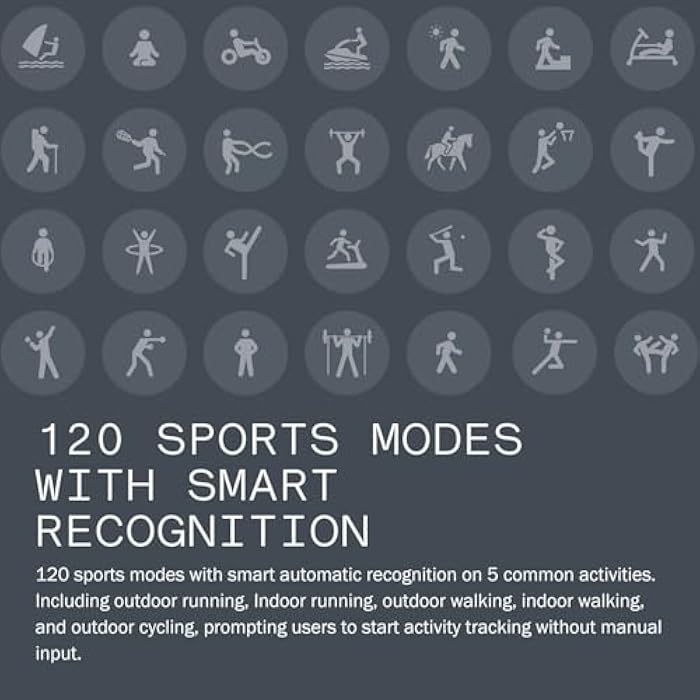 CMF Watch Pro 2 Smartwatch for Men Women, Fitness Tracker with Heart Rate, SPO₂ Monitoring,120 Sports Model, Bluetooth Calls with AI Noise Reduction, IP68 Waterproof with GPS for Android iOS Ash Grey - Image 5