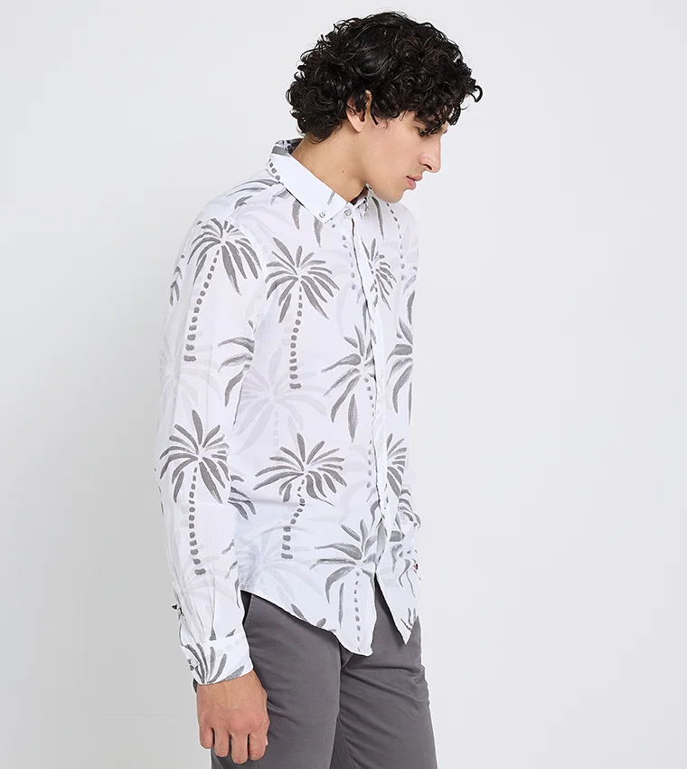 Ben Sherman  Ben Sherman Men's Long Sleeve Printed Shirts for Men | Best Price UAE