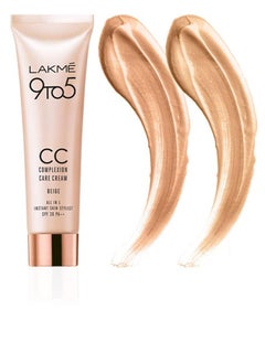 LAKME Complexion 9 to 5 Care Face Cream, Beige, 9g  - Image 3