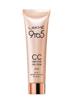 LAKME Complexion 9 to 5 Care Face Cream, Beige, 9g  - Image 1