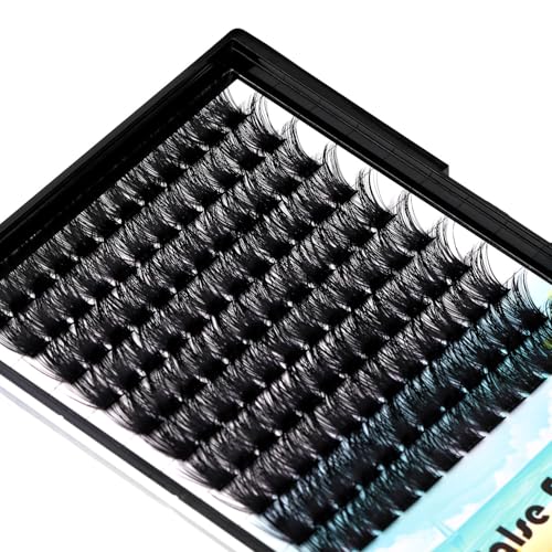 Dedila Large Pack 820mm to Choose D Curl Cluster Eyelash Extensions D Curl Wide Stem Individual False Eyelashes Dramatic Volume Eye Lashes Set Home DIY Lashes 18mm - Image 5