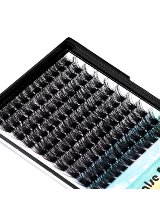 Dedila Large Pack 820mm to Choose D Curl Cluster Eyelash Extensions D Curl Wide Stem Individual False Eyelashes Dramatic Volume Eye Lashes Set Home DIY Lashes 18mm - Image 4