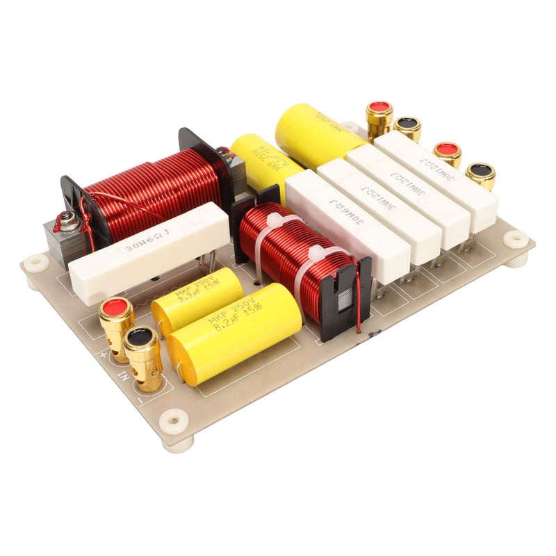 800W 2 Way Audio Crossover Filter Treble Bass Frequency Divider For DIY HiFi Speakers - Image 5