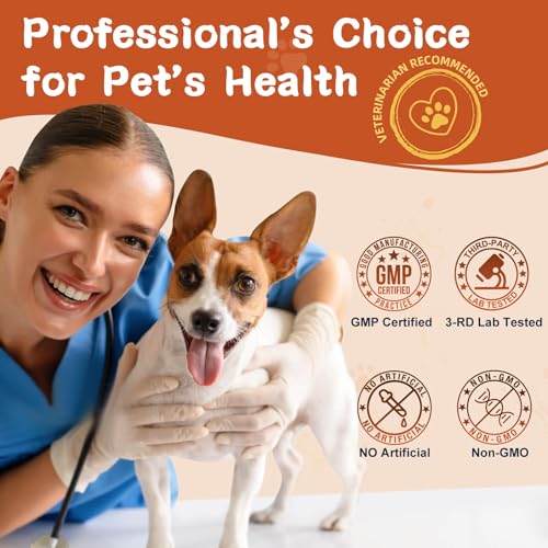 ZEBORA Probiotics for Dogs, Dog Probiotics for Digestive Health, Plus Pumpkin and Fish Oil, for Gut & Itchy, 120 Soft Chews - Image 5