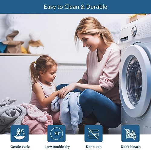 Moonsea Waterproof Mattress Protector King Size,Mattress Cover Protector, Smooth Top Mattress Protector for Kids, Breathable Skin Friendly and Noiseless Fitted Sheet,King Size,Polyester - Image 5