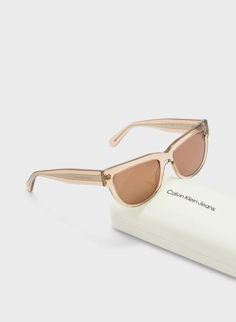Calvin Klein Jeans Cat Eye Sunglasses
