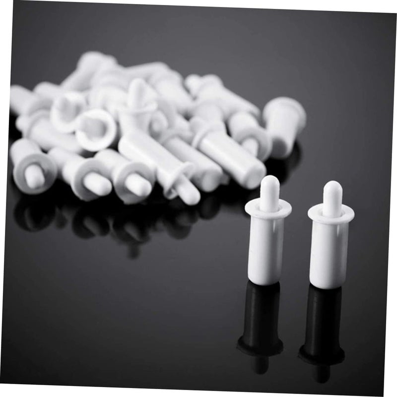 klarako 200 pcs repair Furniture Windows Louvers Replacement Home Supplies Telescopic Pin Replacing Tools Plantation for Loaded Shutter Spring White Re - Image 5