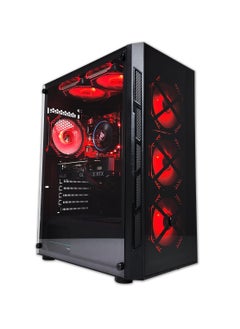 RGB Gaming PC - Intel i5-14400F, 16GB DDR4, Nvidia RTX 4060 Ti, 1TB NVME M.2 SSD, RGB CPU Case, Windows 11 pro, 1 Year Warranty (T-256 V2)