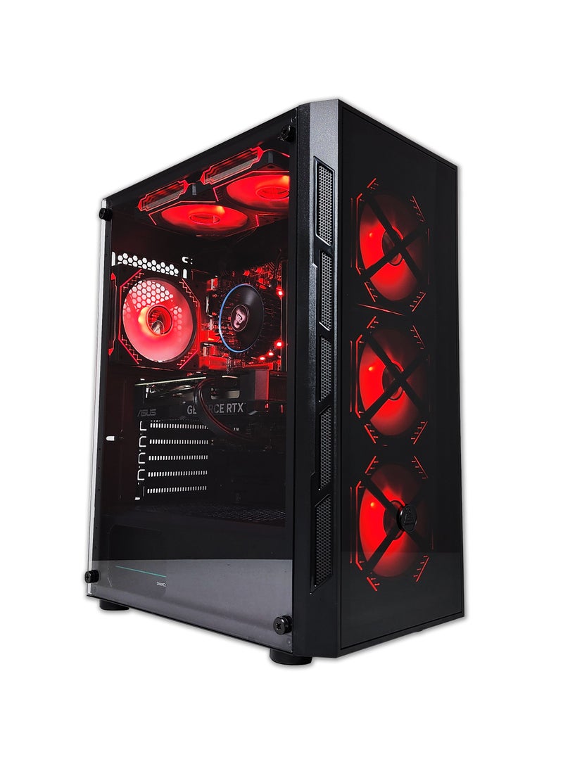 2 FAR ROBOTICS - RGB Gaming PC - Intel i5-14400F, 16GB DDR4, Nvidia RTX 4060 Ti, 1TB NVME M.2 SSD, RGB CPU Case, Windows 11 pro, 1 Year Warranty (T-256 V2) - Image 1