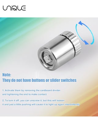 أضواء LED صغيرة - 10 قطع من مصابيح صغيرة تعمل بالبطارية من نوع SMD، ضوء LED مصغر للأشغال اليدوية، أضواء صغيرة لمنازل الدمى، الشخصيات التحركية، بناء الألعاب (أبيض بارد) - view 4