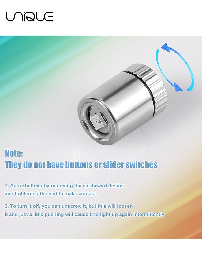 يونيك أضواء LED صغيرة - 10 قطع من مصابيح صغيرة تعمل بالبطارية من نوع SMD، ضوء LED مصغر للأشغال اليدوية، أضواء صغيرة لمنازل الدمى، الشخصيات التحركية، بناء الألعاب (أبيض بارد) - Image 4