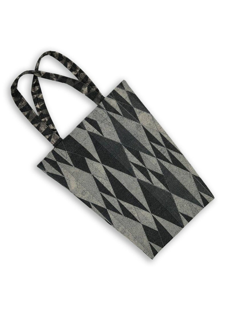 Gharibo Bags casual printed linen tote bag T230006B - Image 2