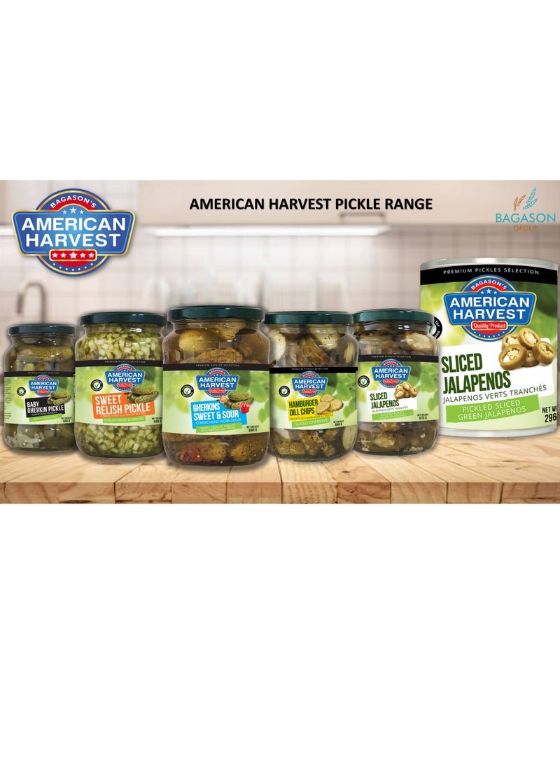 American Harvest Sliced Green Jalapenos 710g - Image 4