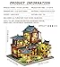 Spilay DIY Miniature Dollhouse KitDIY Dollhouse Kit with Wooden FurnitureDust Proof Cover Music Box and LEDHandmade Crafts Gifts for Birthday Christmas and Valentines DayP019 - Image 4
