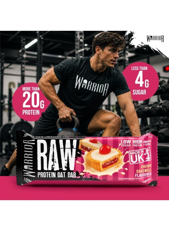 Warrior Raw High Protein Bar Cherry Bakewell 12 x 75g - Image 4