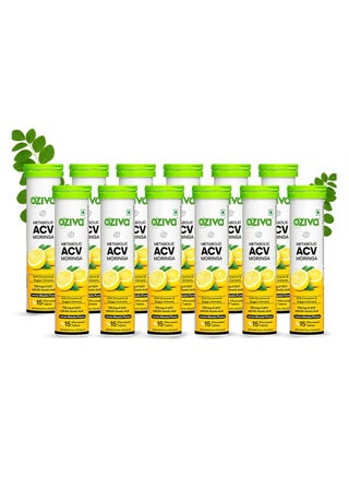 ACV Moringa Control Cravings Apple Cider Vinegar Cinnamon Guggul No Maltodextrin No Added Sugar 15 Effervescent Tablets Lemon Masala Pack of 12 180 Tablets - pzsku/ZE5E6099E206D53D0F36AZ/45/1745927974/96784403-a222-4cfb-955e-65f3788ae4a1