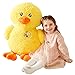 IKASA Large Duck Stuffed Animals Giant Soft Plush Toy19 Cute Huge Jumbo Fluffy Plushy Big Size Fat PlushieGifts for KidsYellow 19 inches - Image 4