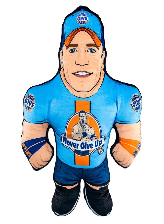 Bleacher Creatures دمى بلاتشر كريتشورز WWE جون سينا 24" رفيق بلاتشر - لعبة قماشية ناعمة - Image 1