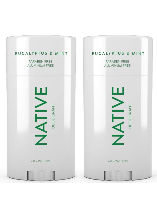 Native Deodorant Eucalyptus Mint 265oz 2 pack - Image 3
