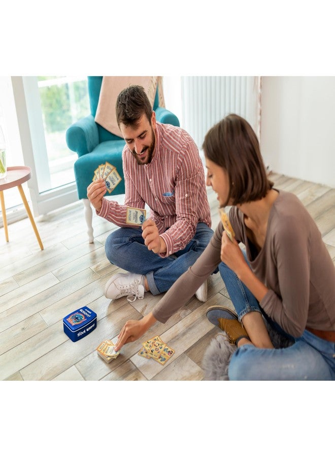 توب ترامبس لعبة الورق "توب ترامبس ستيتش غوديت!" للأطفال والكبار، لعبة عائلية، لعبة سفر، من لاعب واحد إلى ستة لاعبين، هدية رائعة للأطفال من عمر ست سنوات فما فوق. - Image 3