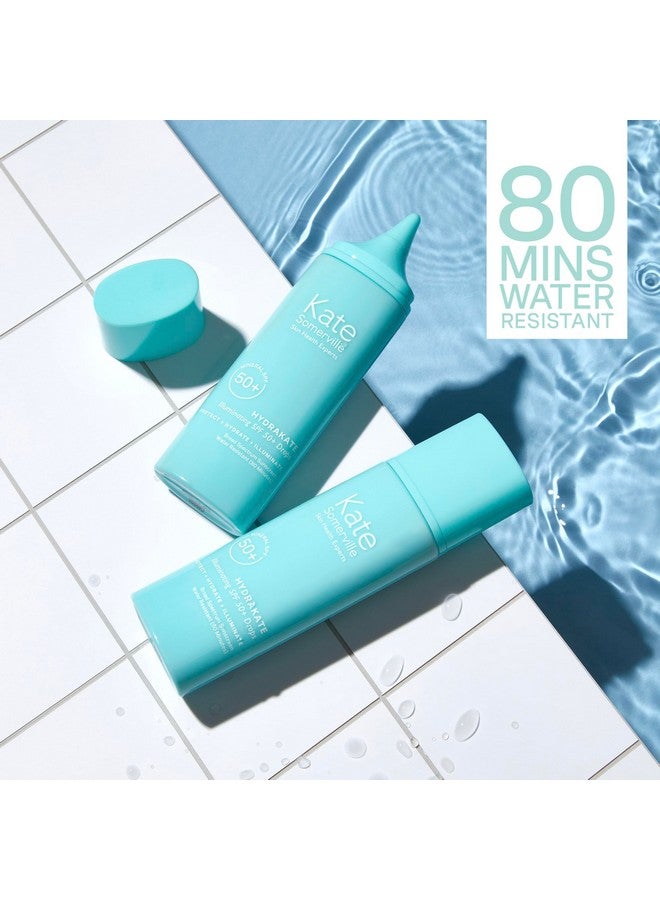 Kate Somerville Hydrakate Illuminating Sunscreen Drops For Face With 50+ Spf Zinc Oxide And Mineral Tinted Moisturizing And Antiaging 1.7 Fl. Oz - Image 5