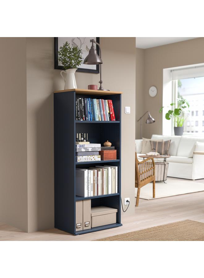 زبون مكتبة، أسود-أزرق، 60×140 سم - Image 3