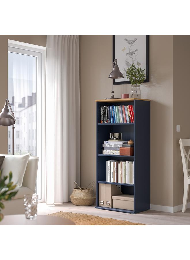 زبون مكتبة، أسود-أزرق، 60×140 سم - Image 2